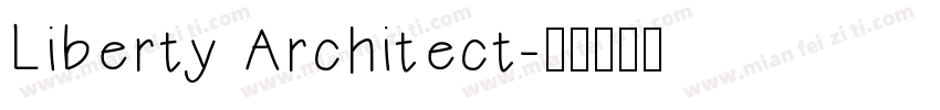 Liberty Architect字体转换